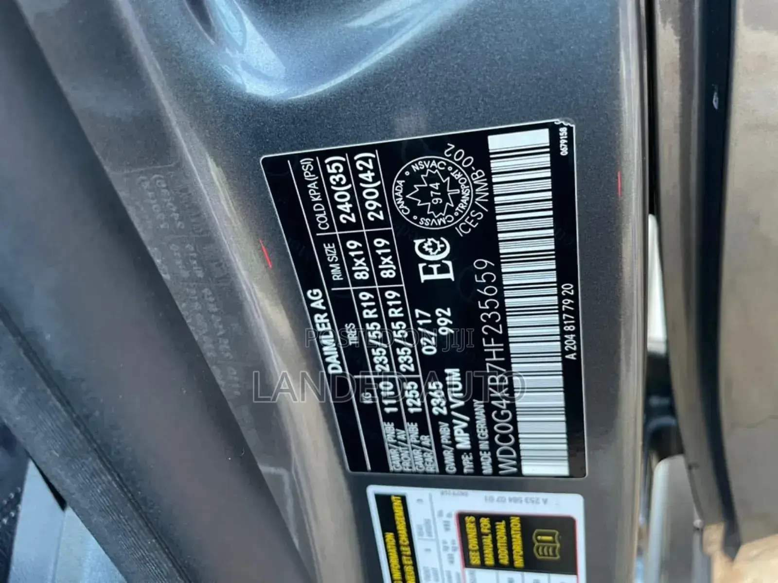 Mercedes-Benz GLC-Class 2017 Gray