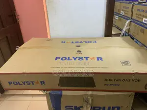 Polystar 3-Burner Gas Stove – Sleek Design, Powerful Burner