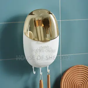 Kitchen Cuttleries Drain Storage Box