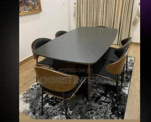 Brand New Classic Marble Dining Set.
