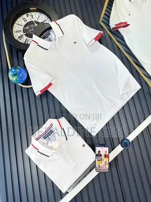 Photo - Turkish Tommy Hilfiger T-Shirt for Office Work, Parties Co