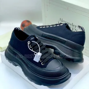 Alexander McQueen Black Luxury Sneakers