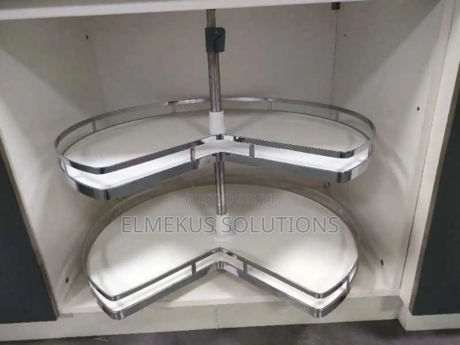 Corner Revolving Basket 3/4