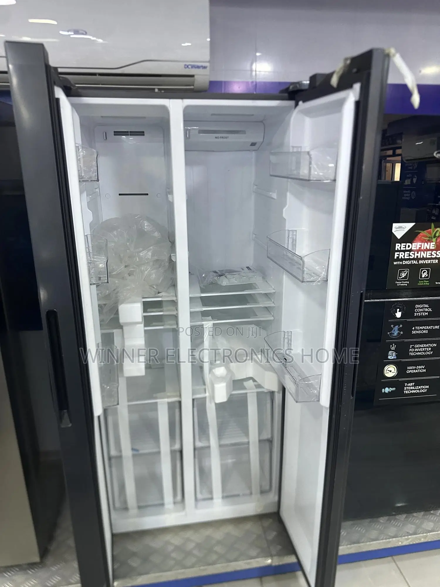Thermocool Side by Side 520 Liter Inverter Refrigerator