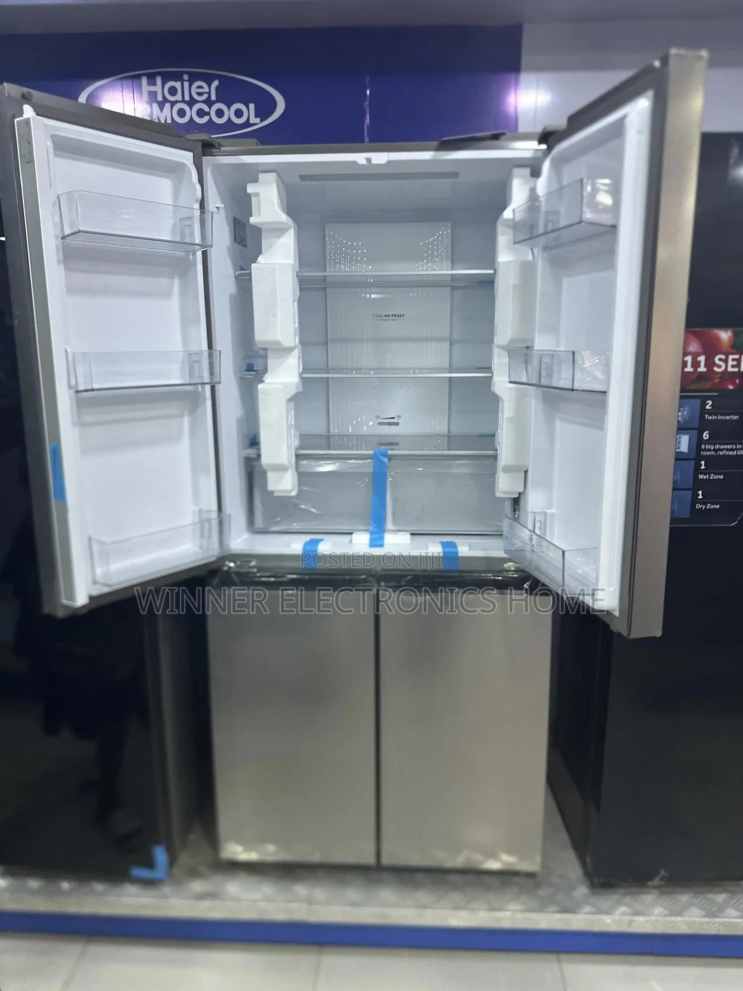 Haier Thermocool 525liters Inverter4door Side by Side Fridge
