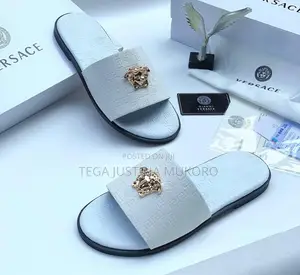 Italian Leather Pam Slippers