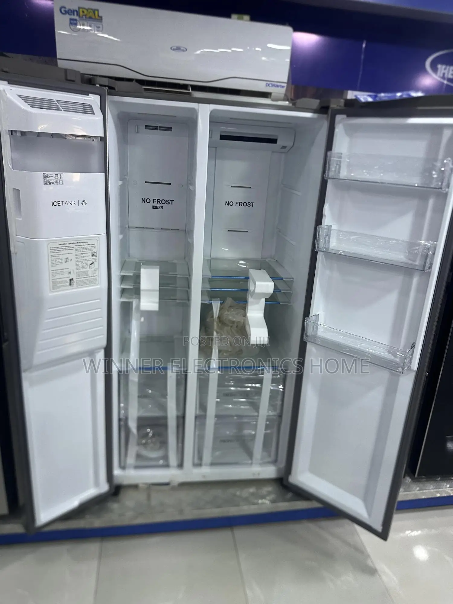 Thermocool Side by Side Inverter Fridge With Dispenser
