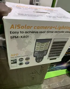 Ai Solar Street Light Dual Lens Camera