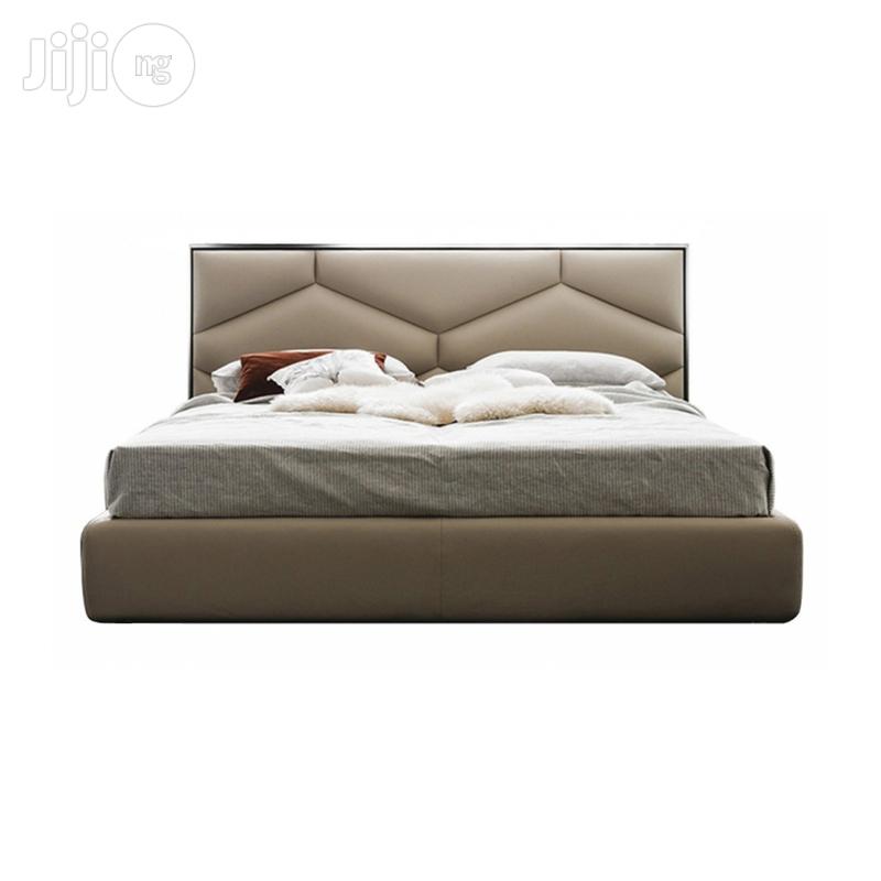 Premier Upholstered Leather Bed Frame