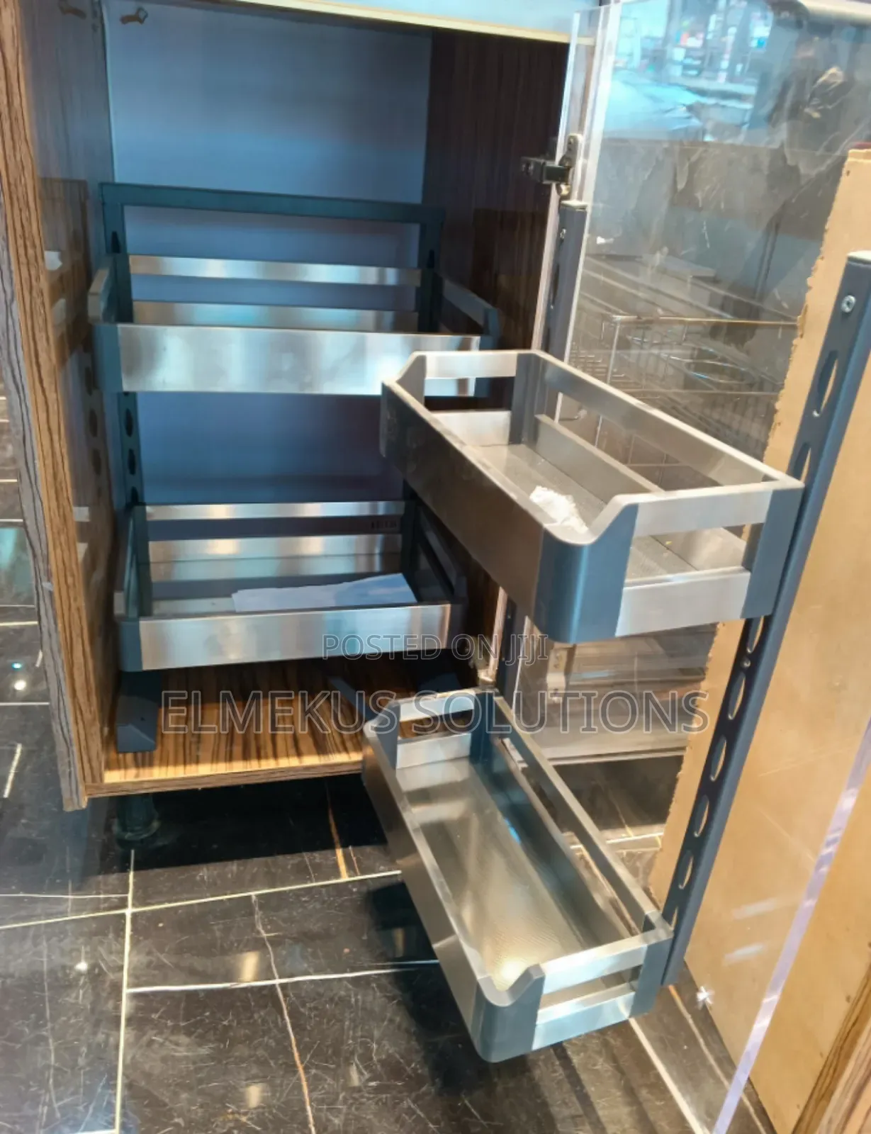 2 Layers Pantry Unit (Stainless)