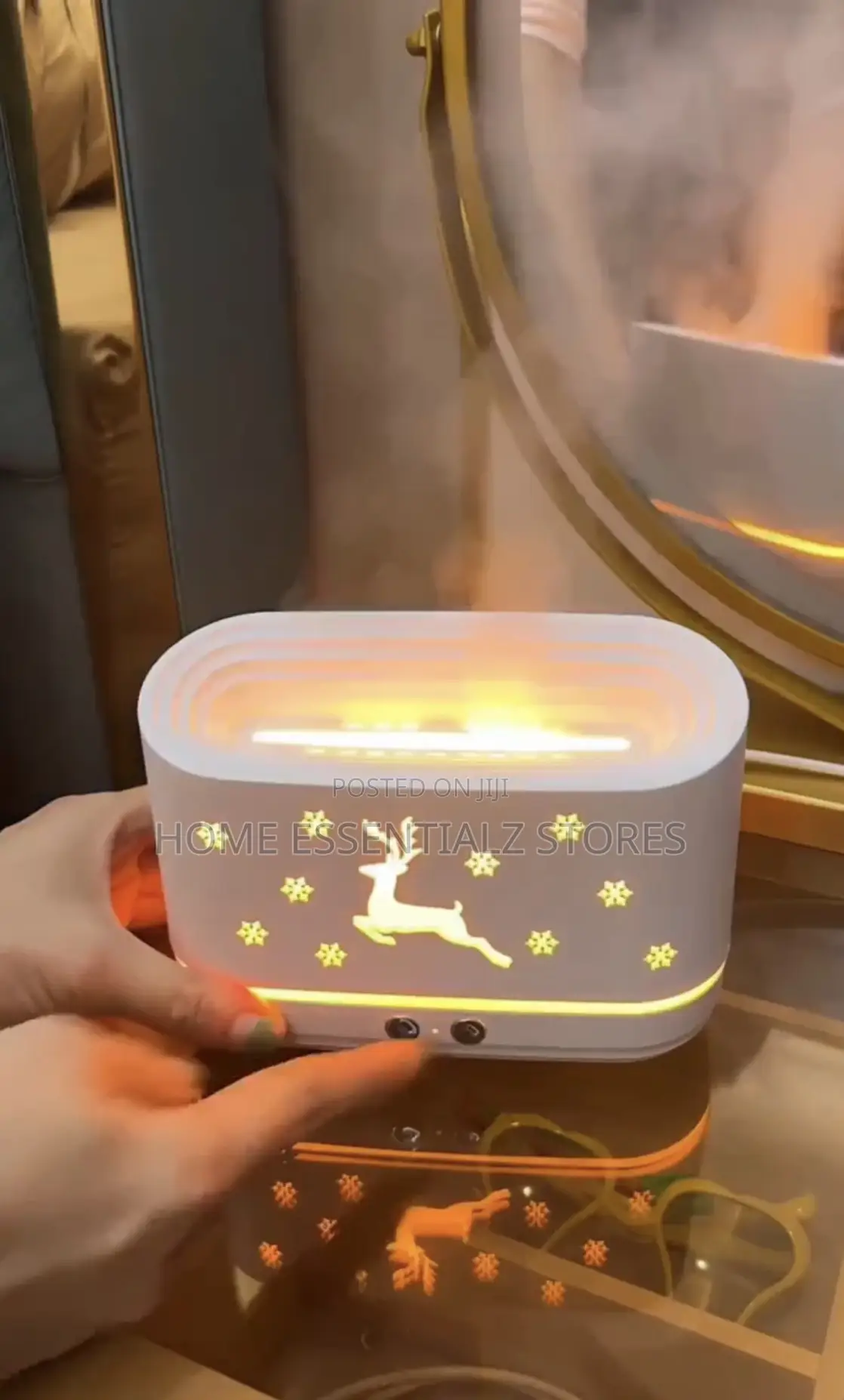 Horse Aromatherapy Humidifier With Fire Simulation
