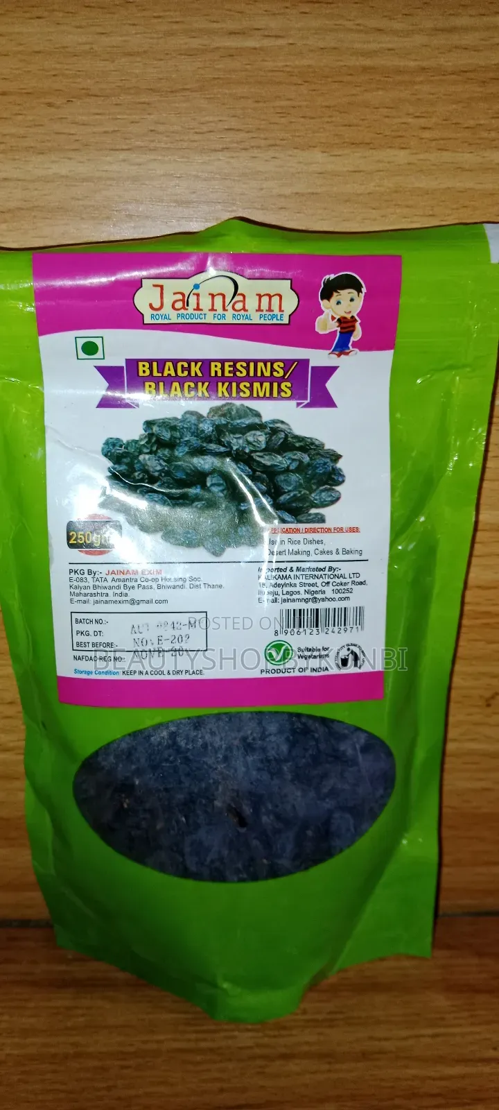 Black Raisins -100g