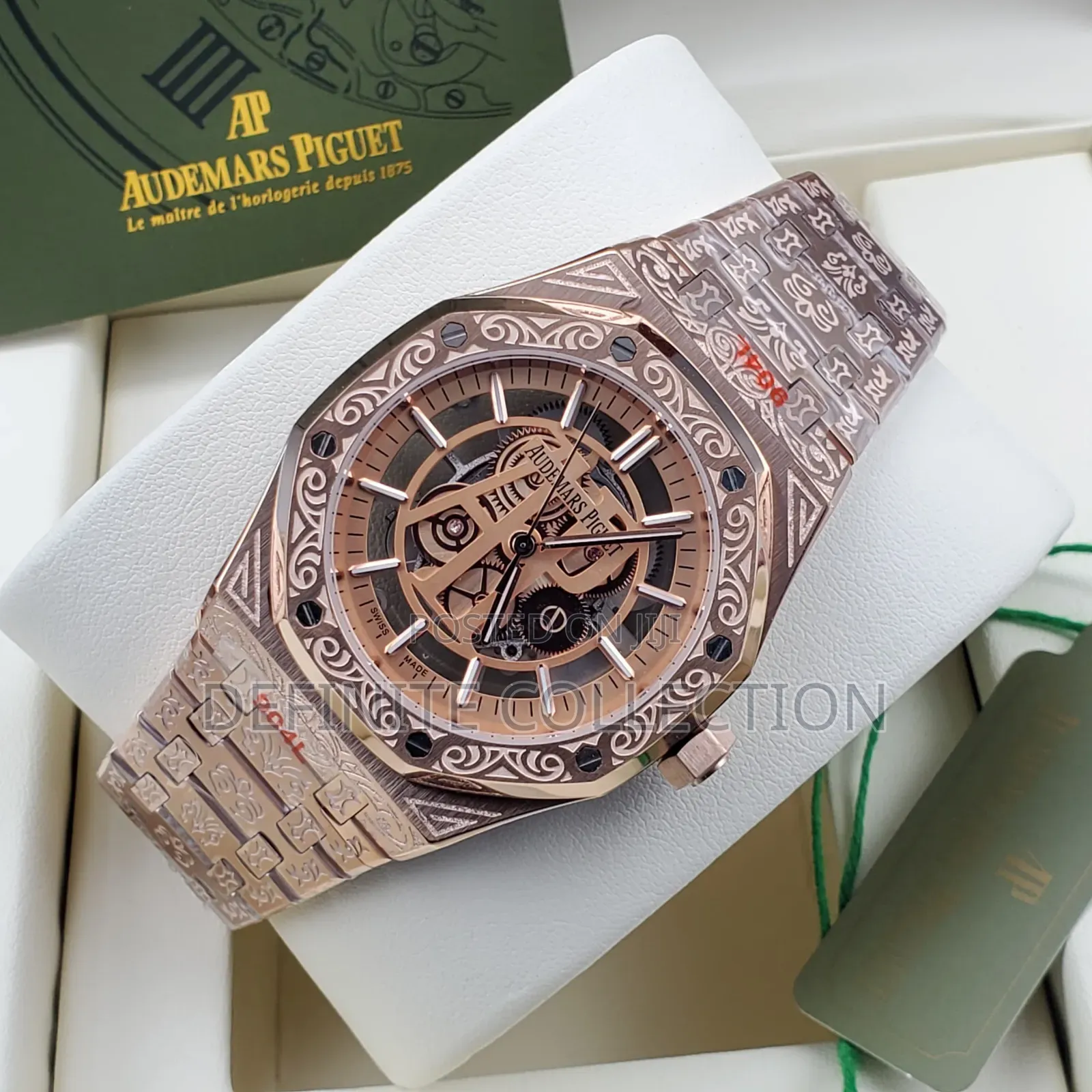 Skeleton Face Audemars Piguet Top Quality Wristwatch