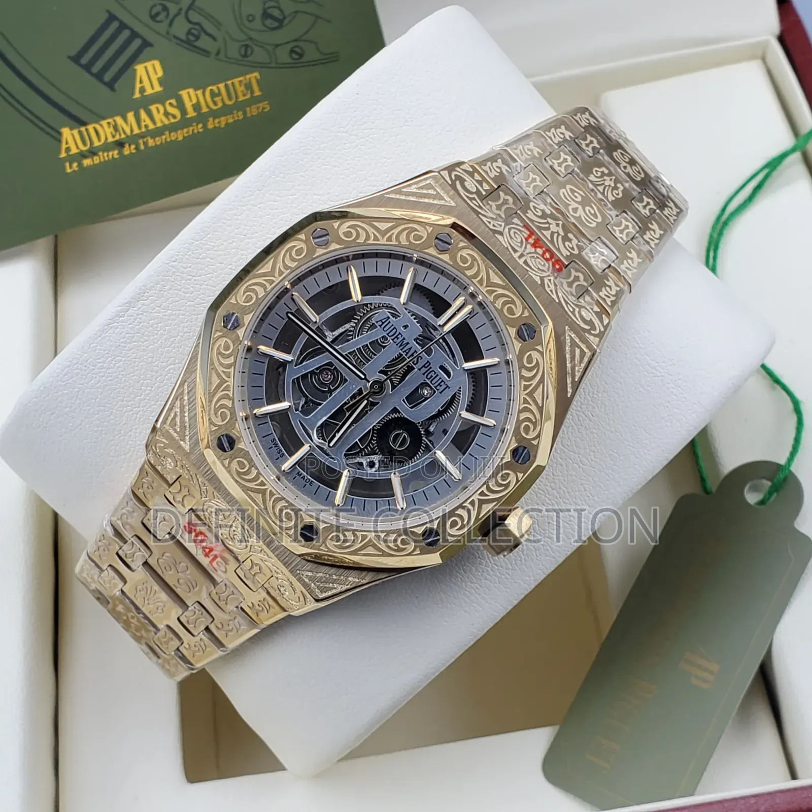 Skeleton Face Audemars Piguet Top Quality Wristwatch