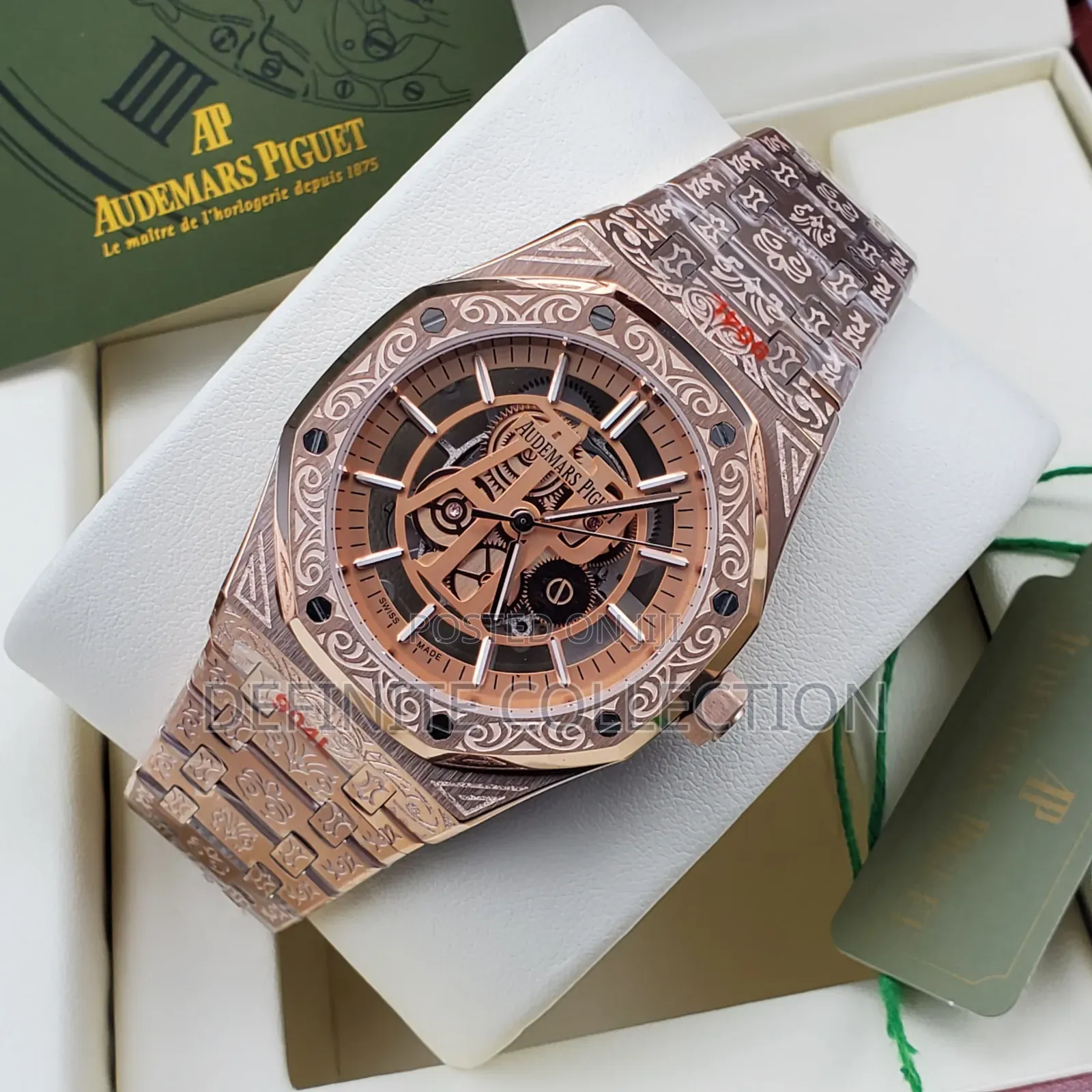 Skeleton Face Audemars Piguet Top Quality Wristwatch