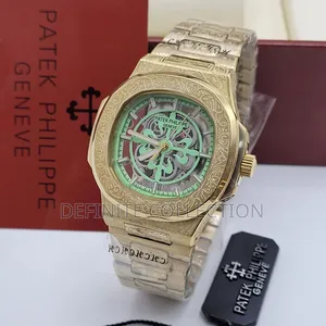 Crested Patek Phillipe Luxury Wristwatch