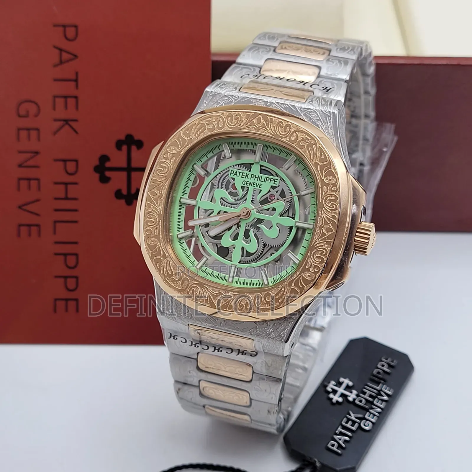 Crested Patek Phillipe Luxury Wristwatch