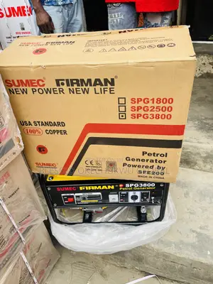 4.5kva Sumec Firman Generator SPG 3800