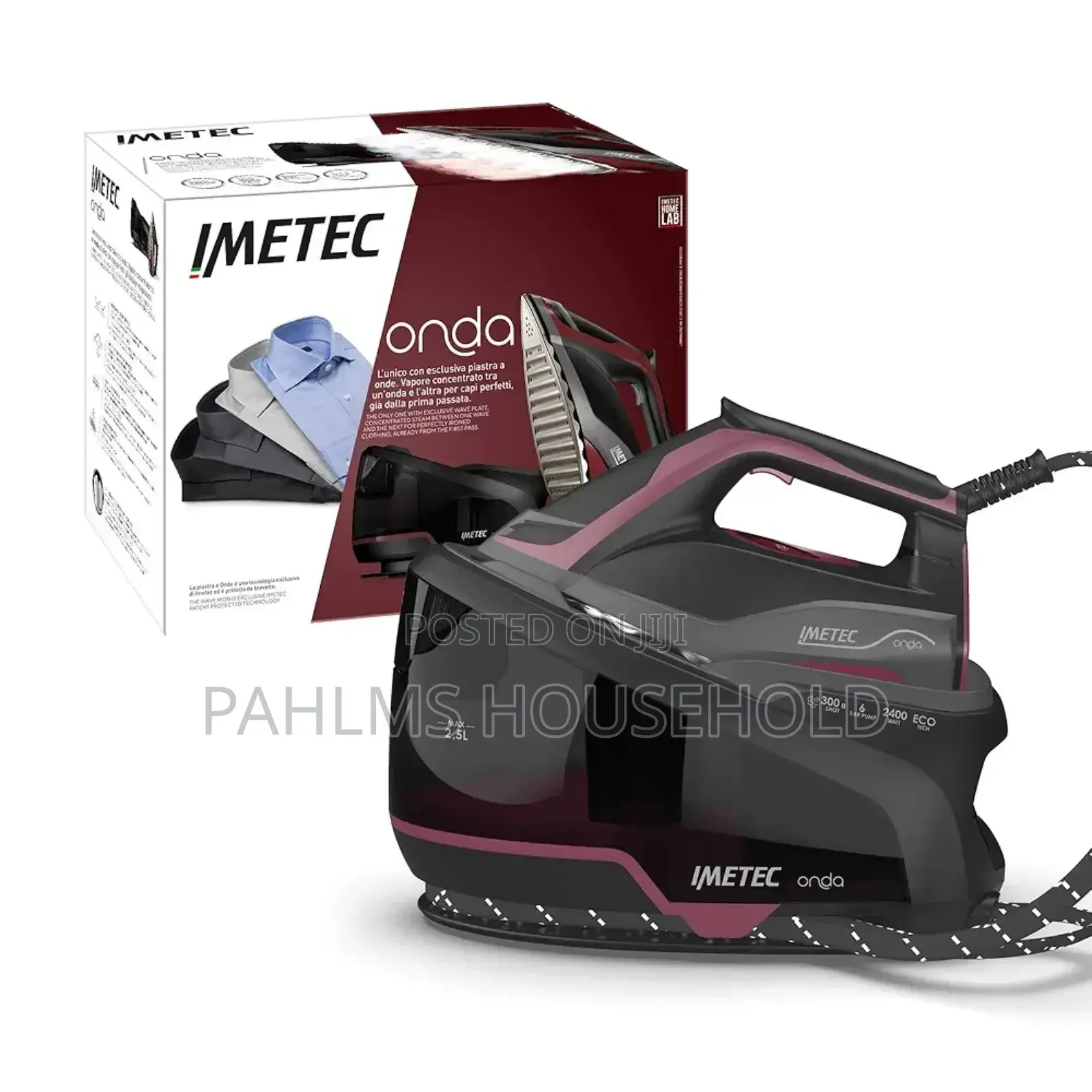 Commercial Generator Steam Iron