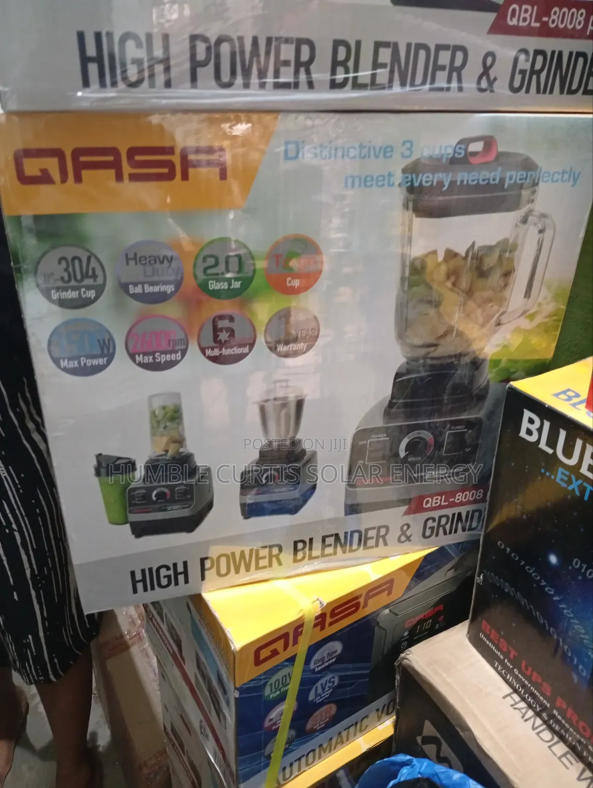 Qasa Three Cups Blender