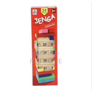 Photo - Jenga Wooden Toys 54pcs