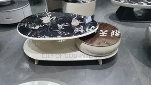 Exclusive Imported Center Table Set With Marble Top