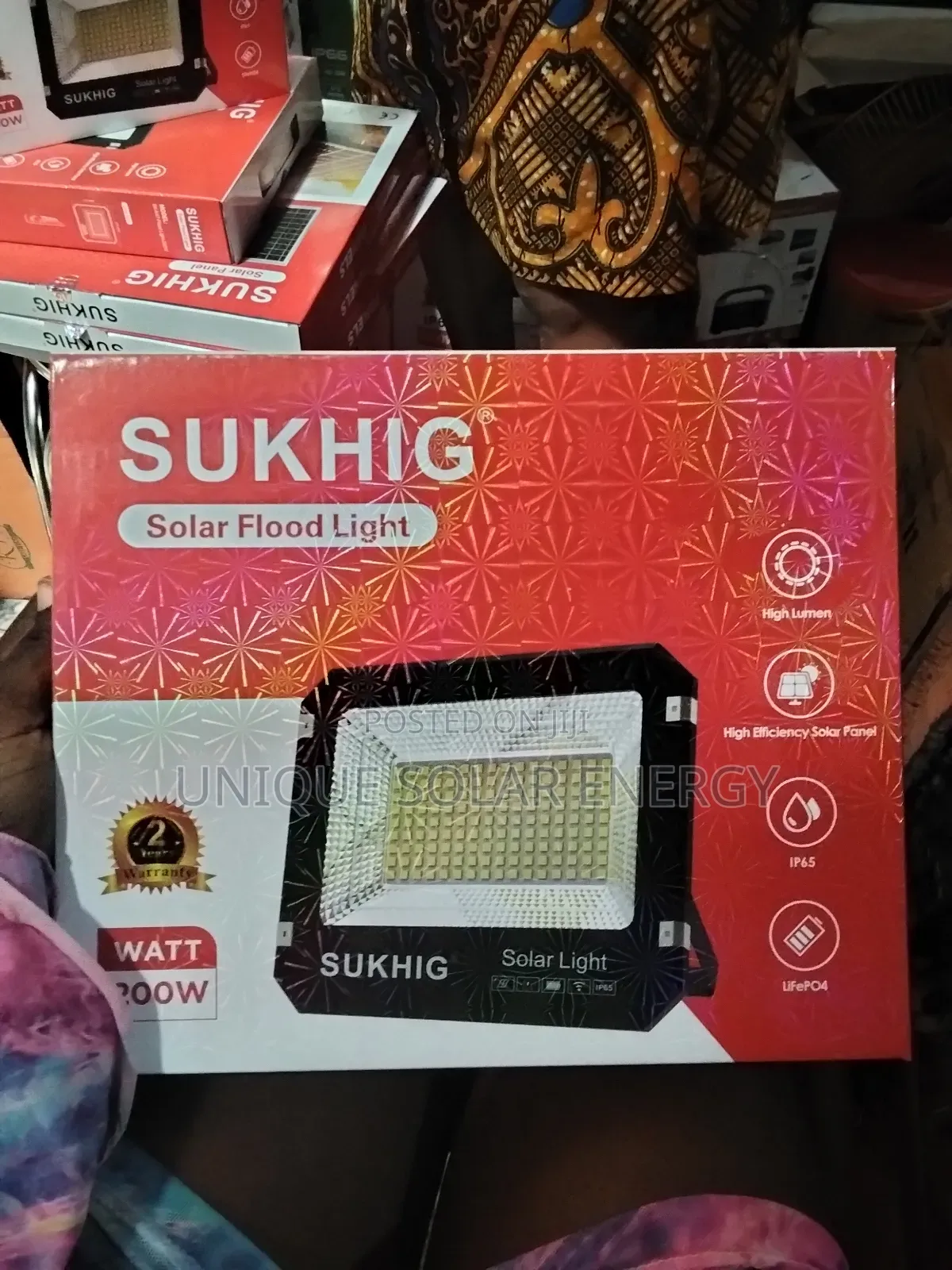 Sukhig 200w Solar Flood Light