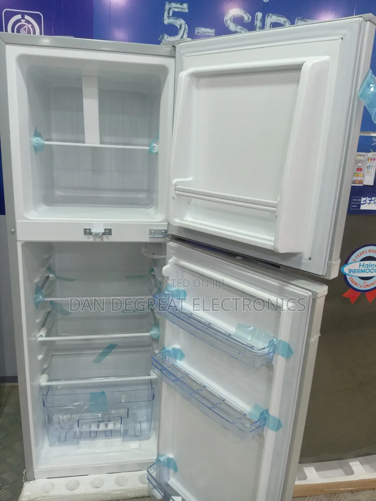 Haier Thermocool HRF 160bex Double Door Energy Saving Fridge