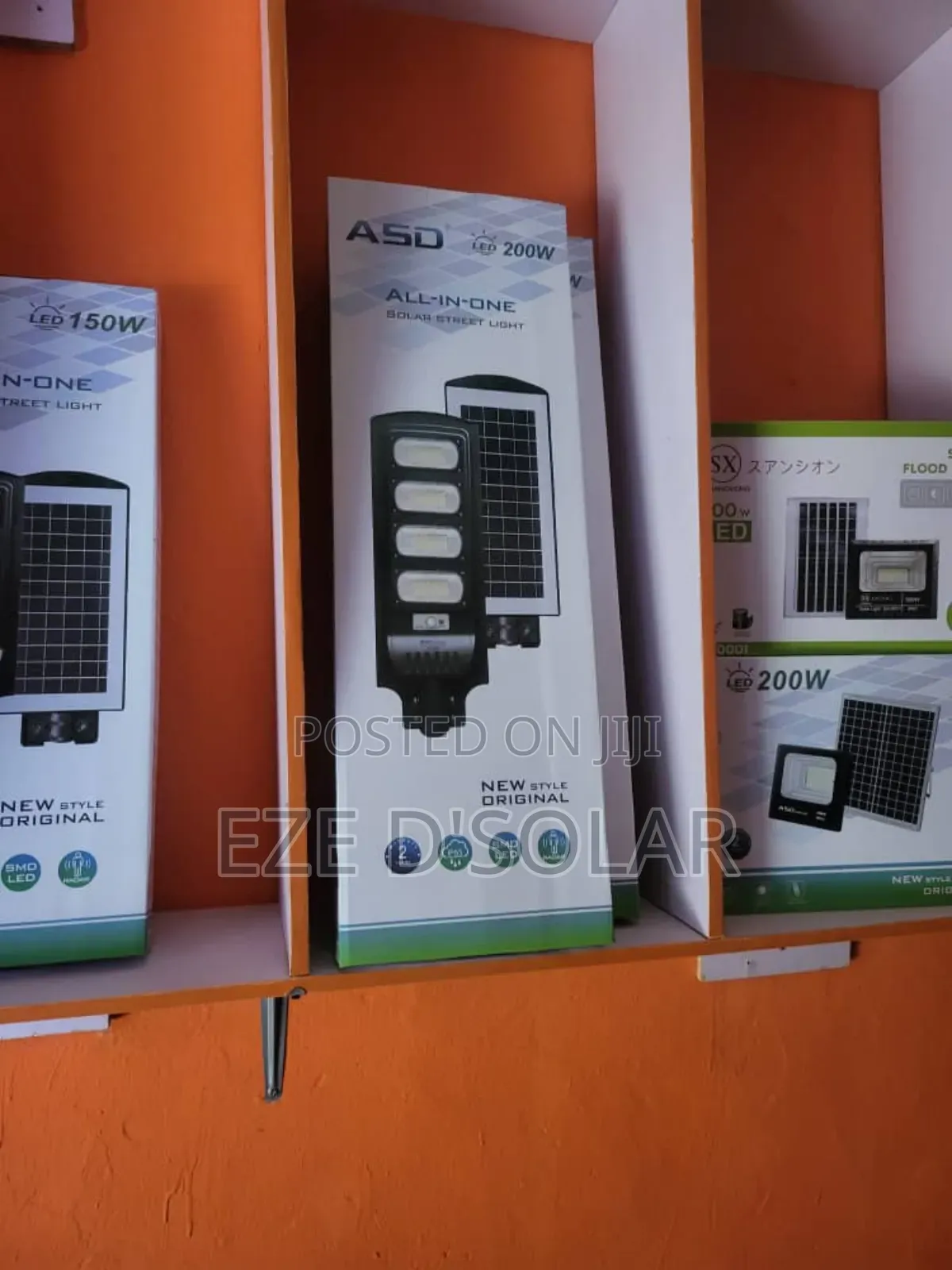 Asd 200watts Solar Street Light