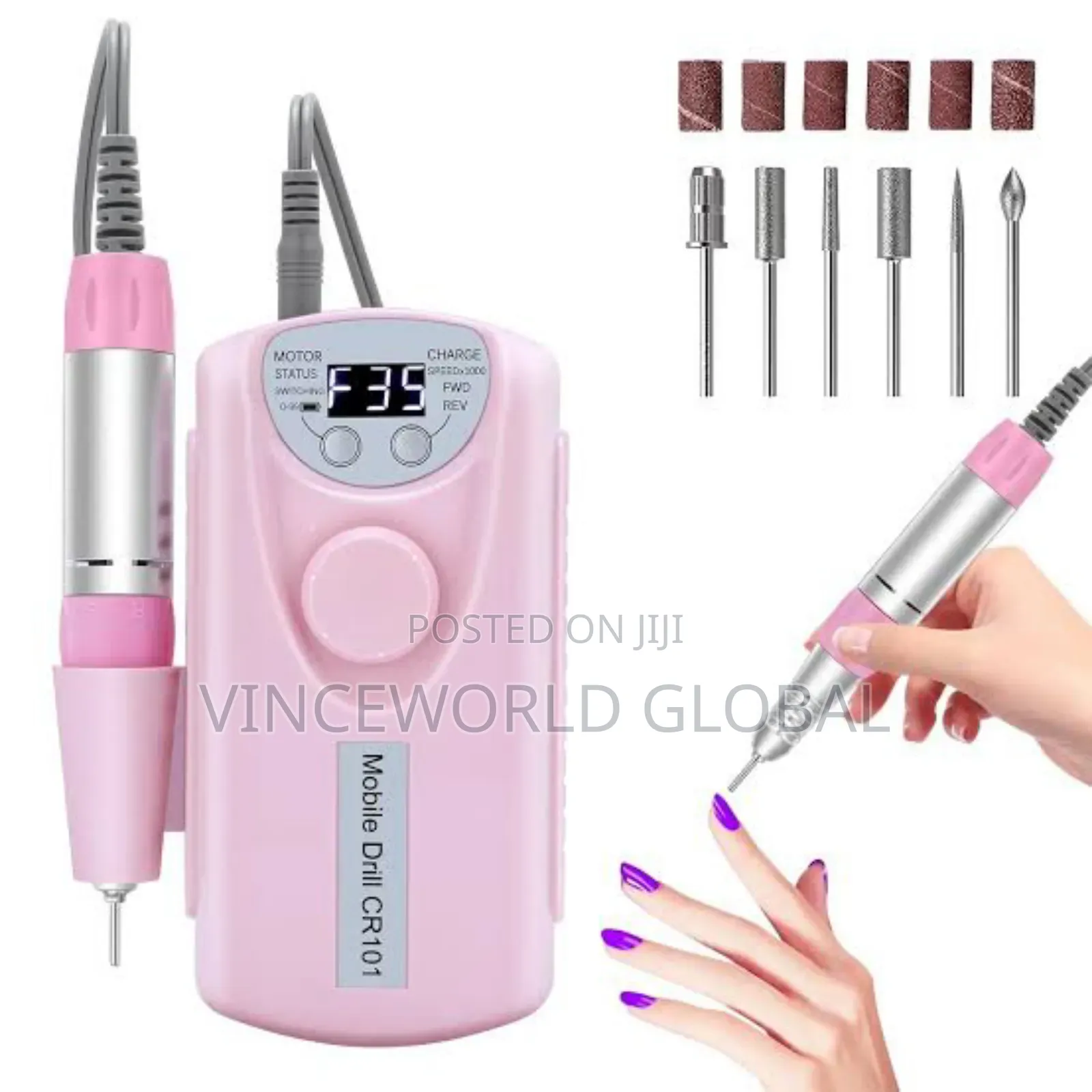 Electric Portable Nail Drill