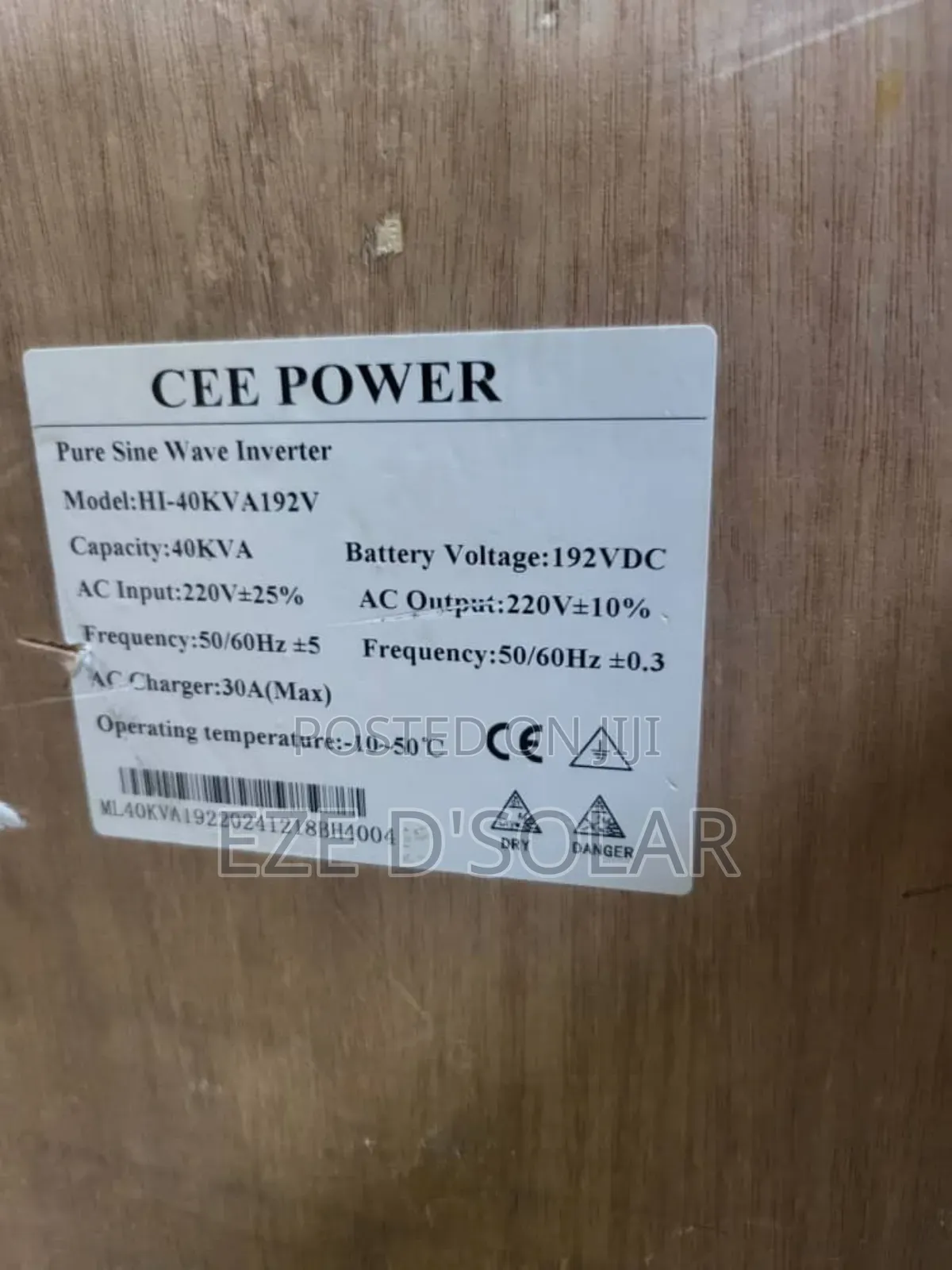 40kva Solar Inverter