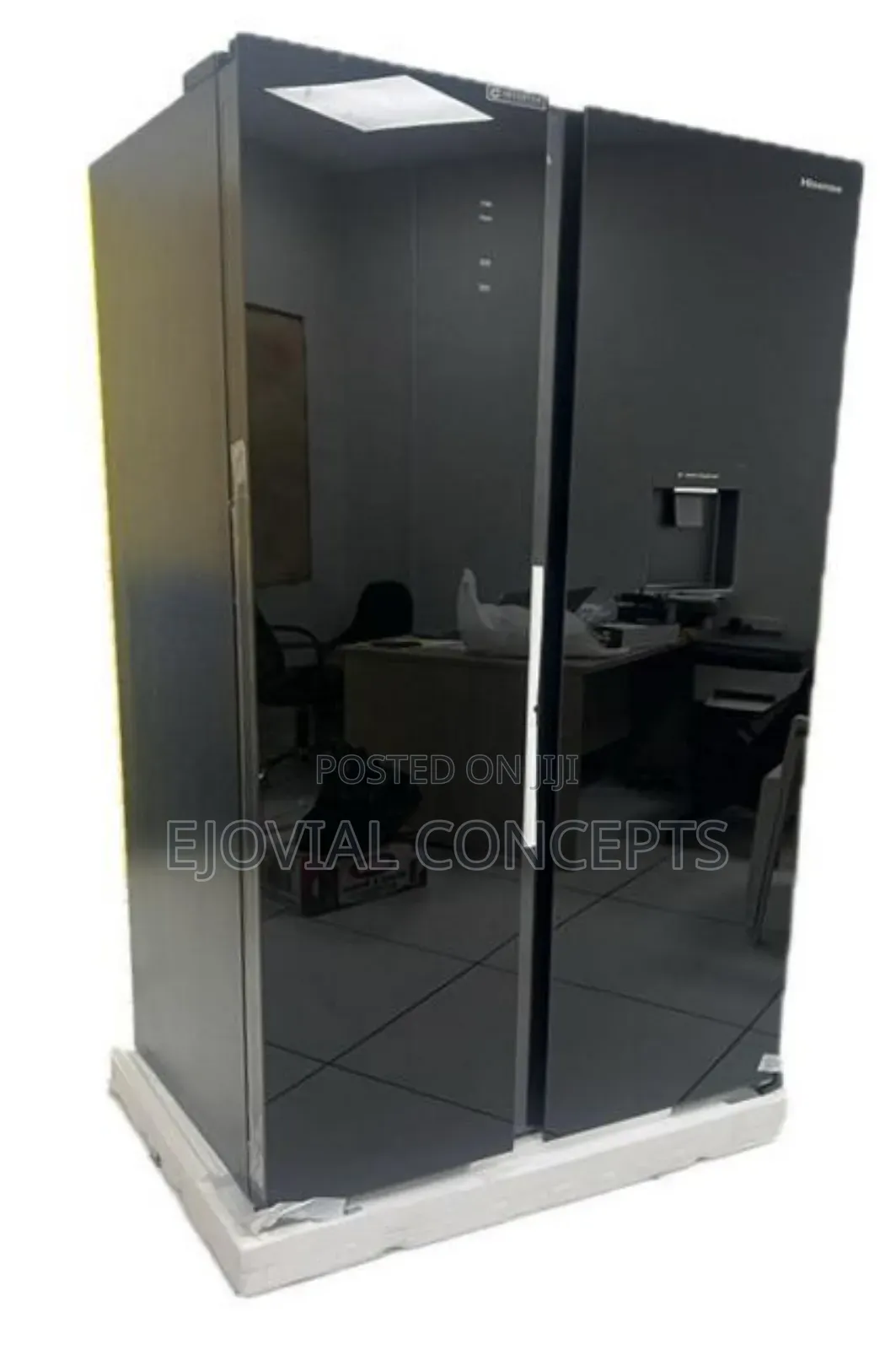 Hisense Side by Side 529l Refrigerator With Dispenser