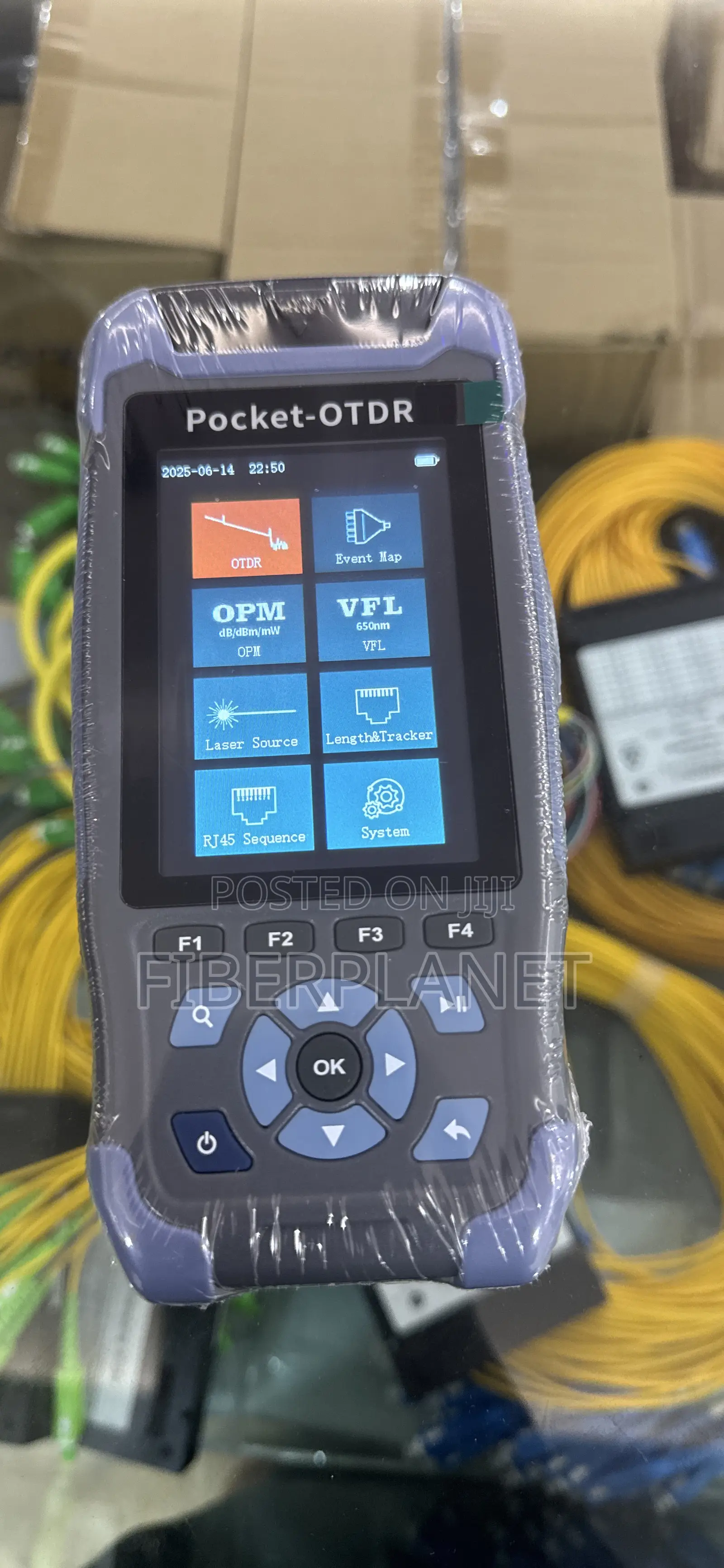 Pocket Otdr Optical Time Domain Reflectometer