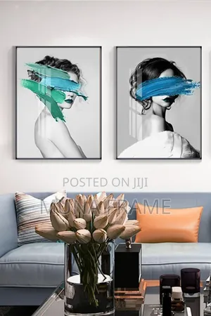 30/40 Green and White With Blue Design.