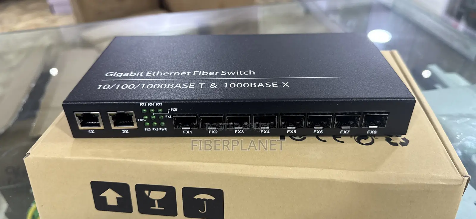 8port Gigabit Fiber Switch