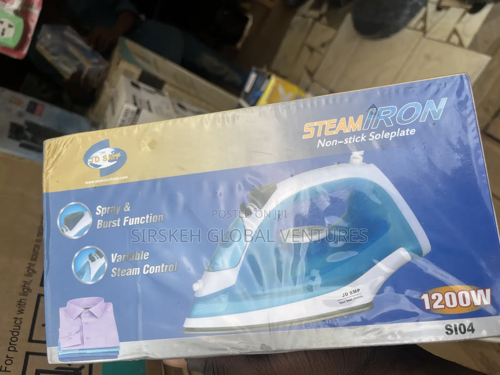 JDSMP Steam Iron