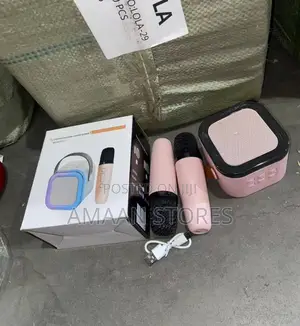 Portable Karaoke Microphones Bluetooth Speaker