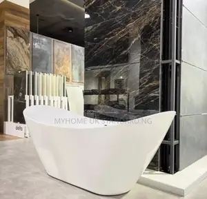 Luxury Canoe Bathtub Design White