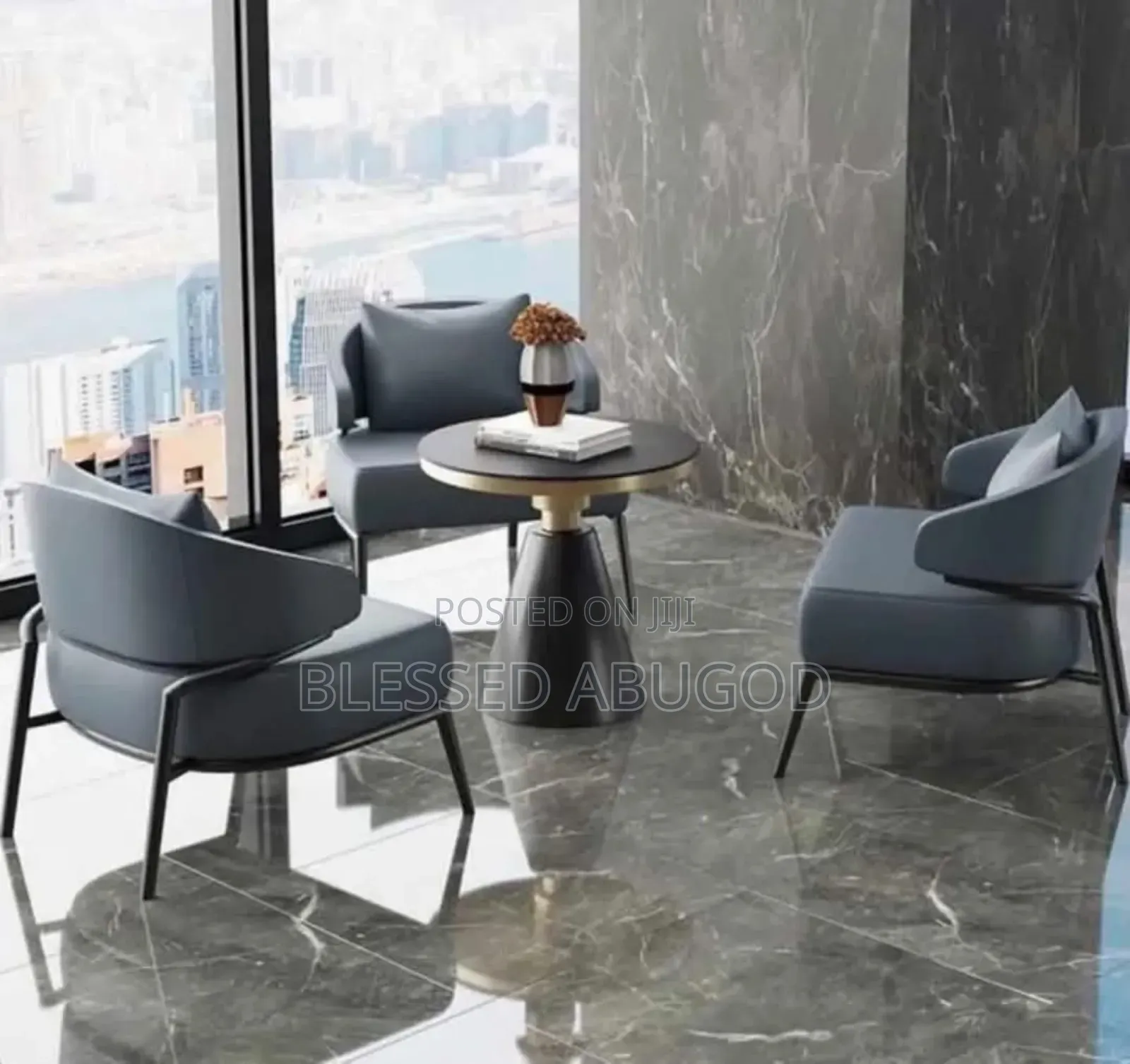 Executive Me and You Chair With Side Stools