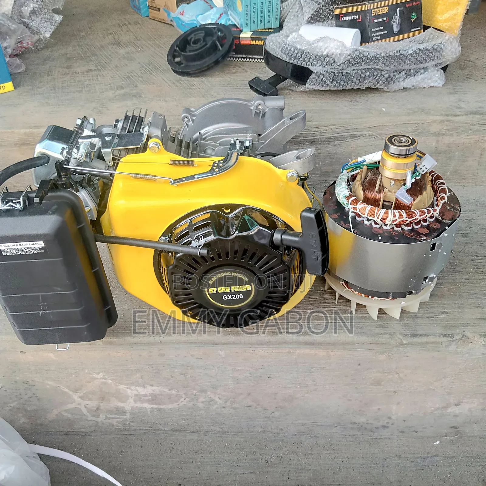 Half Engine/Coil (Copper)Of Generator Ec3000