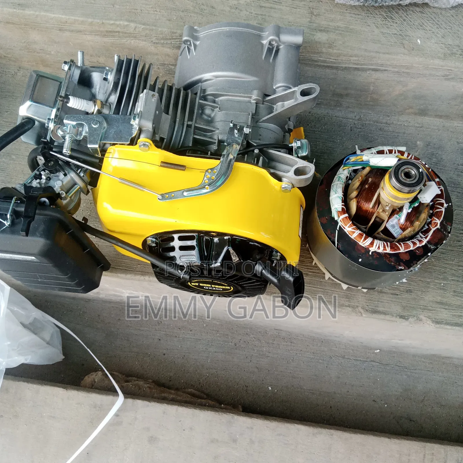 Half Engine/Coil (Copper)Of Generator Ec3000