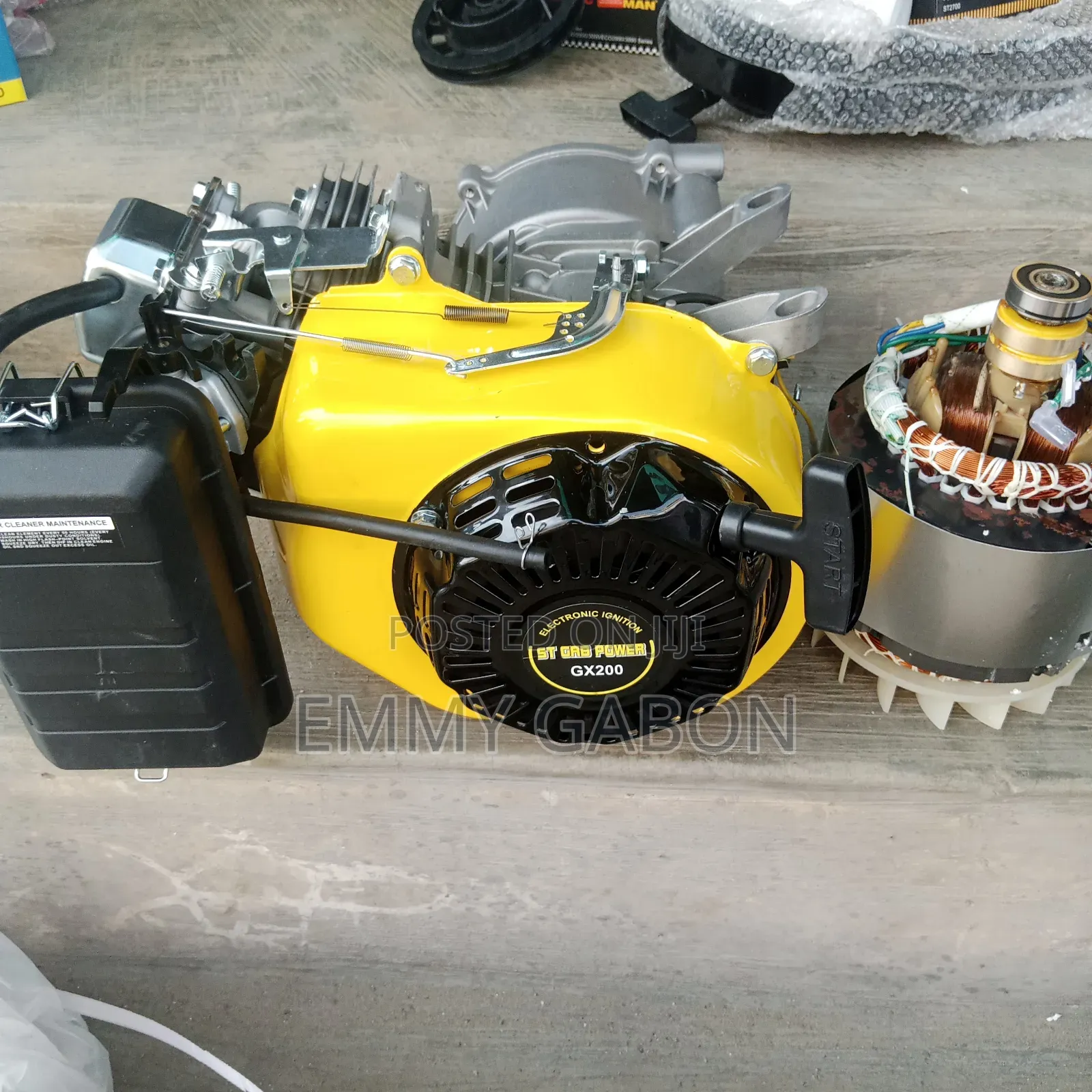 Half Engine/Coil (Copper)Of Generator Ec3000