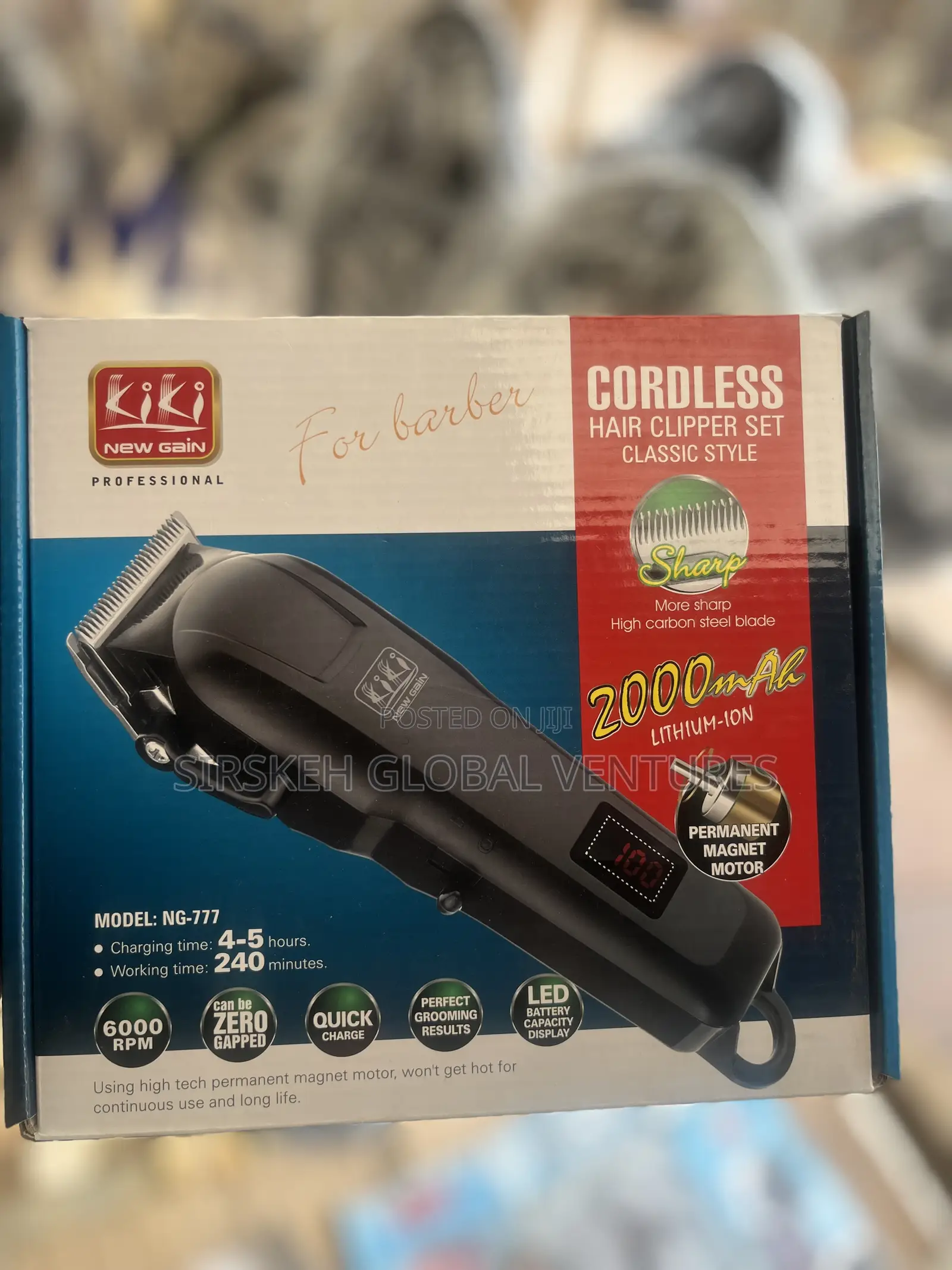 Kiki Rechargeable Digital Clipper