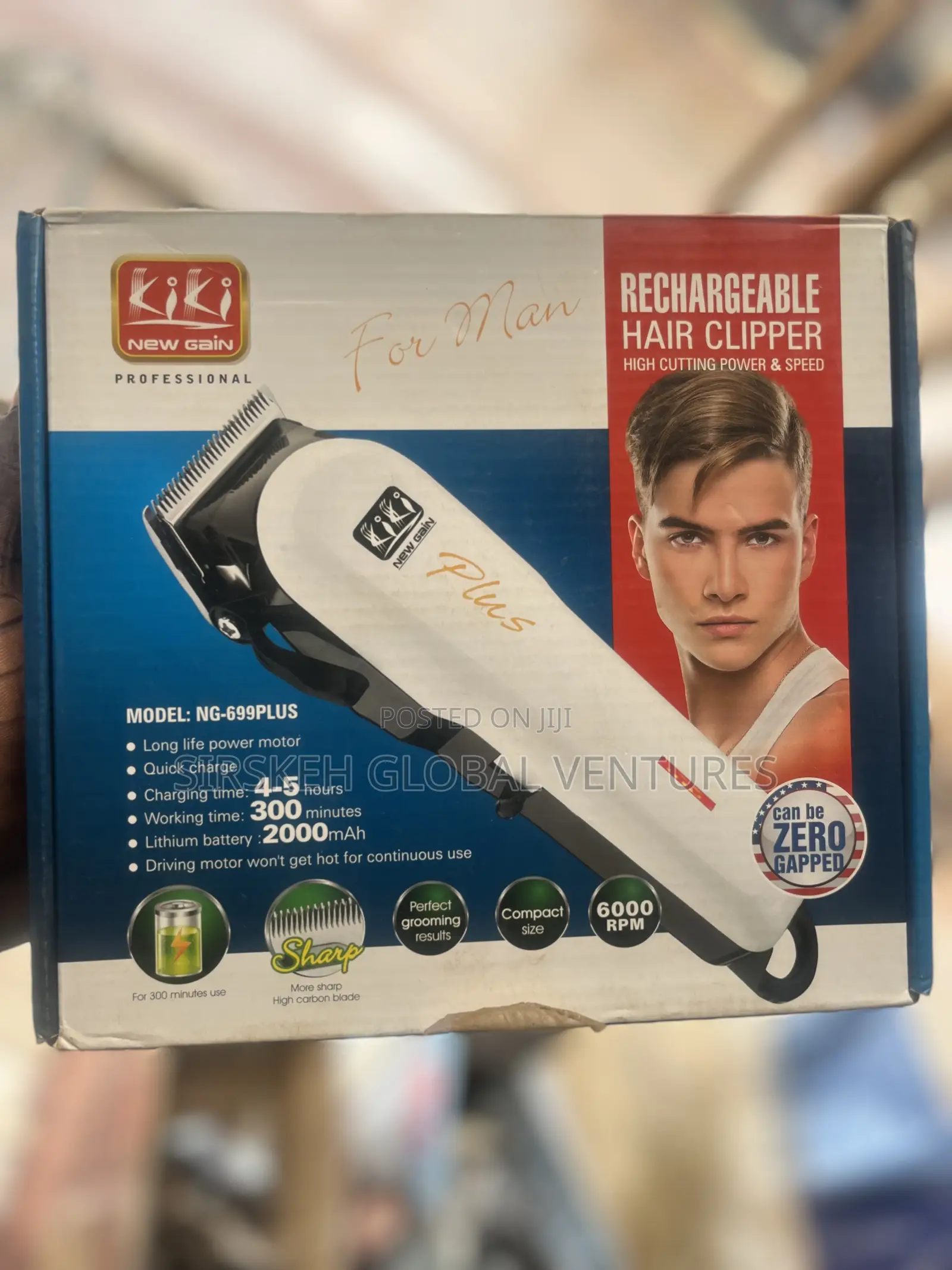 Kiki Rechargeable Clipper