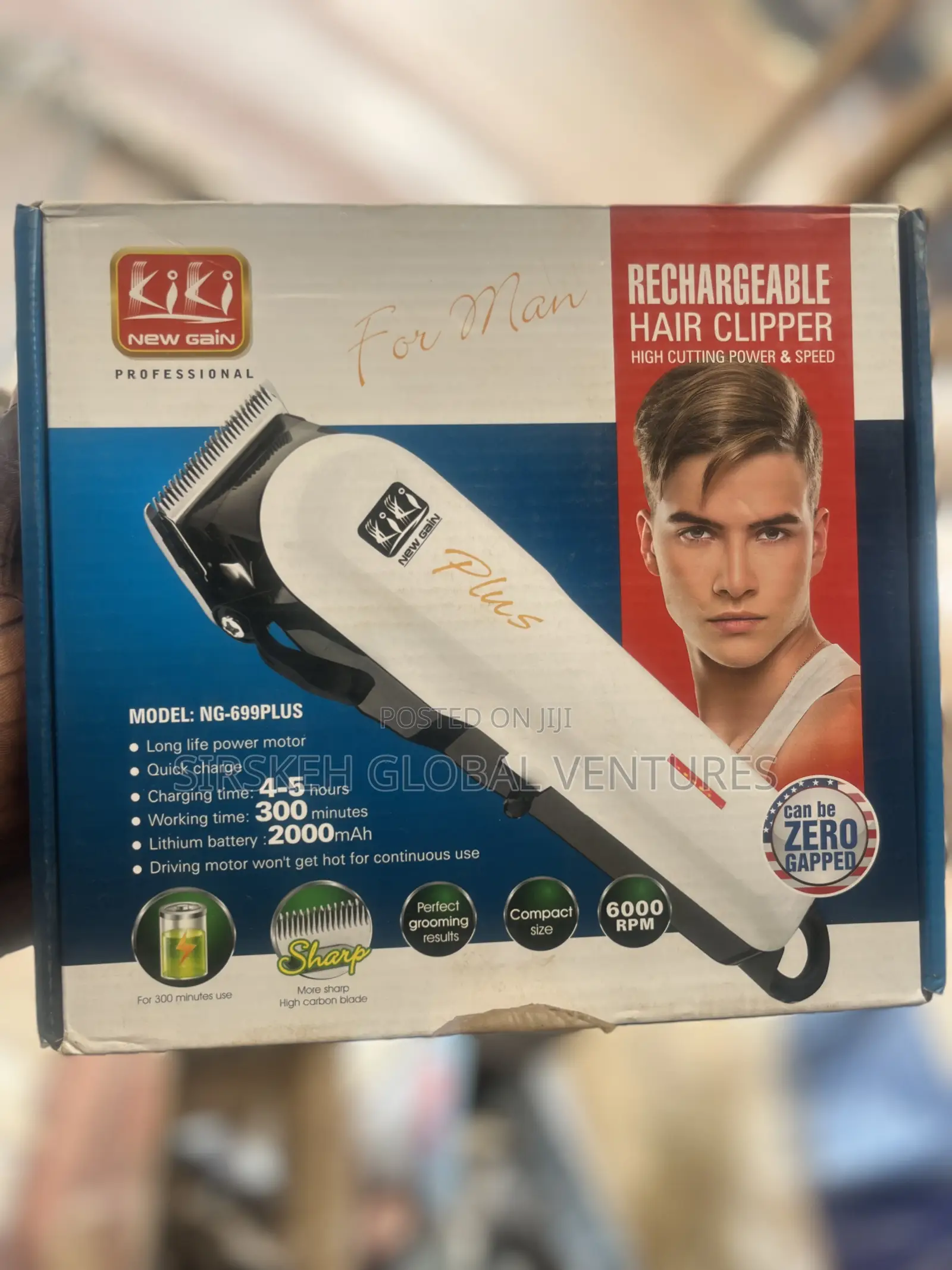 Kiki Rechargeable Clipper