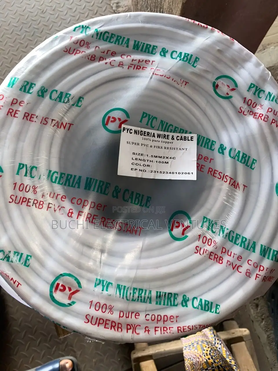 1.5mm 4core Flexible Cable ( Pyc Cable)