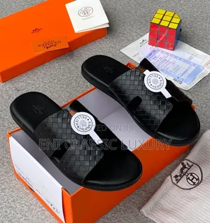 Pure Quality Luxury Men's Slippers Hermes Well Branded