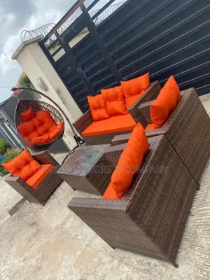 7 Seater Outdoor Chair and Table With Swing Chair