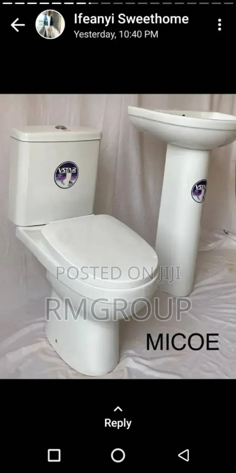 Basin and Bath Set