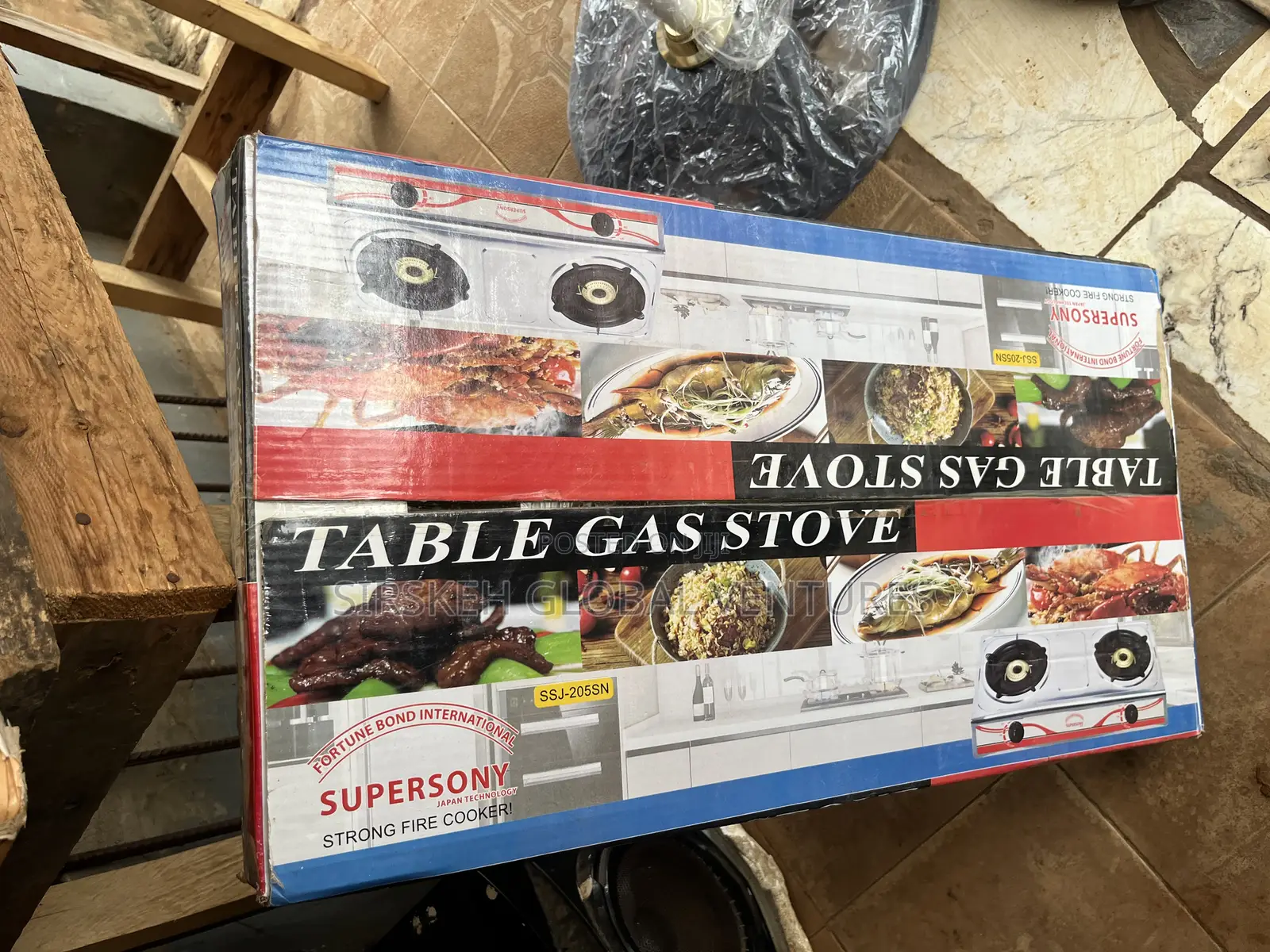 2 Face Table Gas Stove Burner Stainless